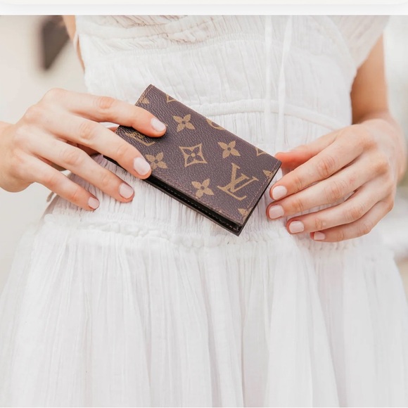 Louis Vuitton Brown Monogram Crossbody Bag and Wallet Vintage Boho Bags - Picture 11 of 13